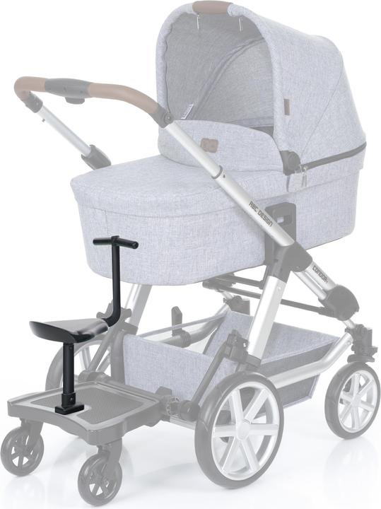 Produktbild ABC Design Mitfahrbrett Sitz - Trittbrett Kiddie Ride On 2 black