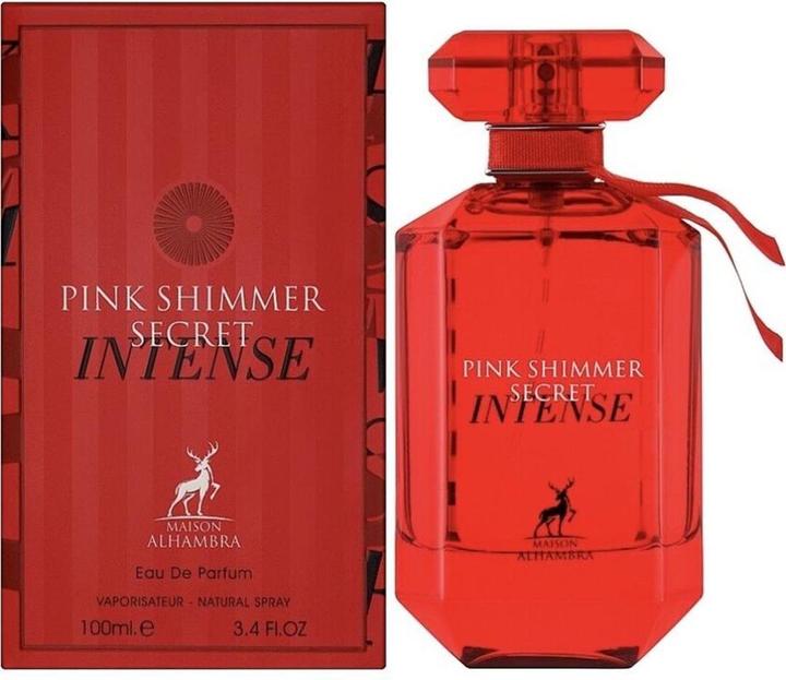Actual product image Alhambra Pink Shimmer Secret Oud - EDP (Eau de parfum, 100 ml)