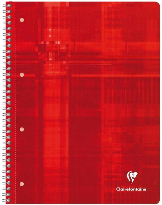Image du produit Clairefontaine Carnet de notes du collège (A4+, Quadrillé, Couverture rigide)