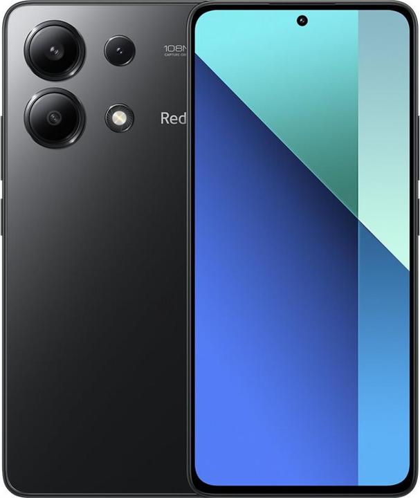Produktbild Xiaomi Redmi Note 13 (256 GB, Midnight Black, 6.67", Hybrid Dual SIM, 108 Mpx, 4G)