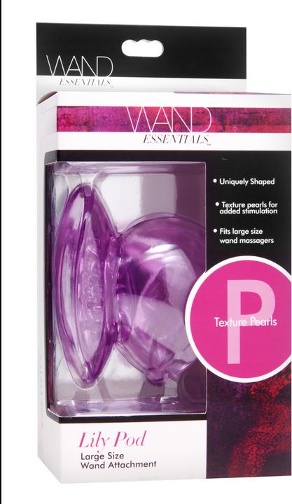 XR Brands Lily Pod - Wall Attachment - Purple
