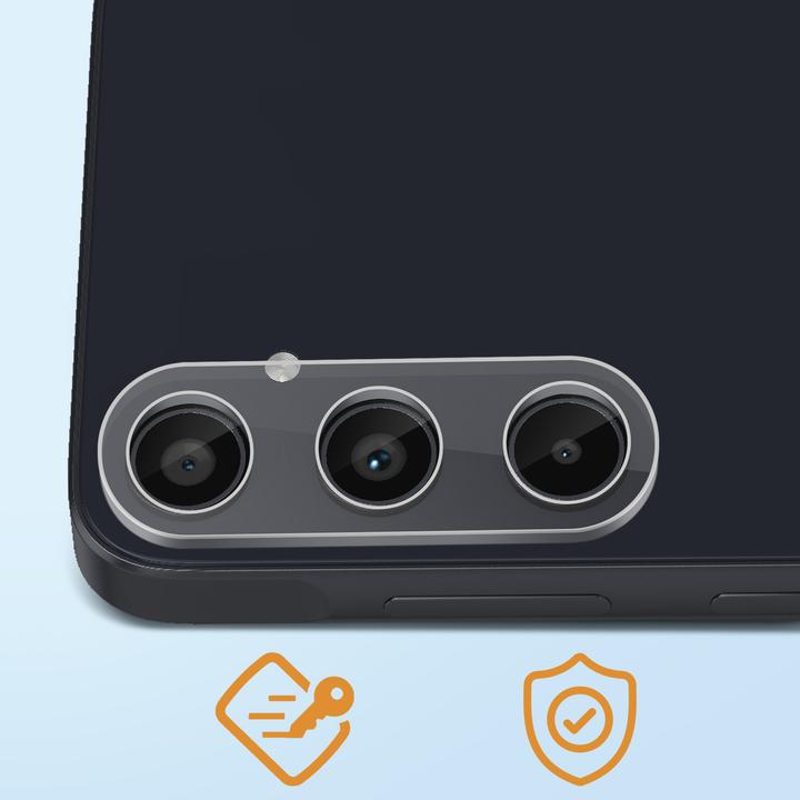 Actual product image Enkay ClearShield camera protection (1 Piece, Samsung Galaxy A35)