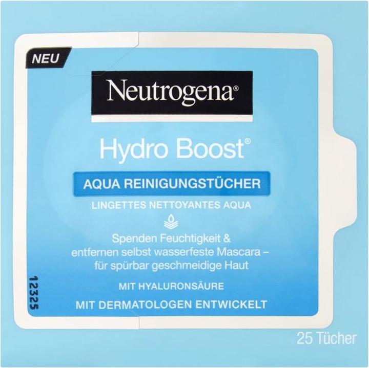 Image du produit Neutrogena Lingettes nettoyantes Aqua (Chiffons de nettoyage, 0 ml)