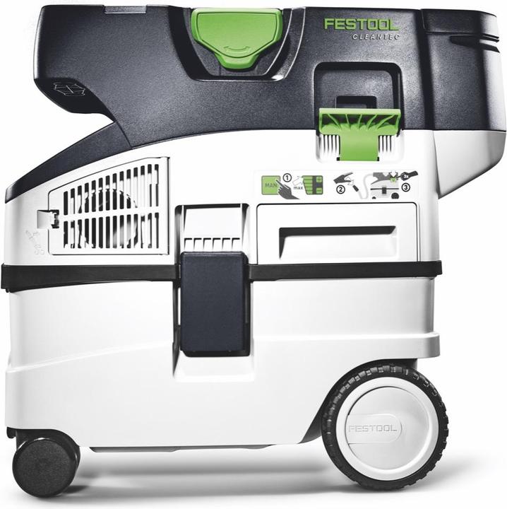 Image du produit Festool CTLC MIDI I-Basic Aspirateur sans fil mobile 36 V ( 2x 18 V ) Classe de poussière L + 2x (Système d'aspiration)