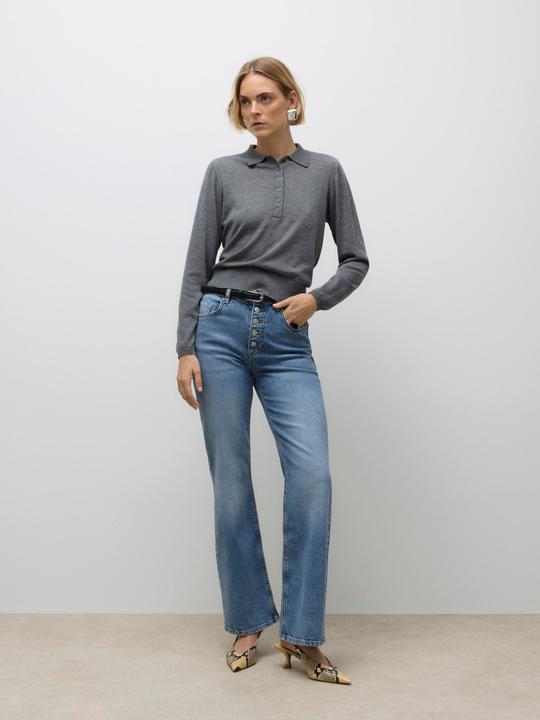 Actual product image Aware Awsikita Ls O-Neck Knit Polo Noos (L)