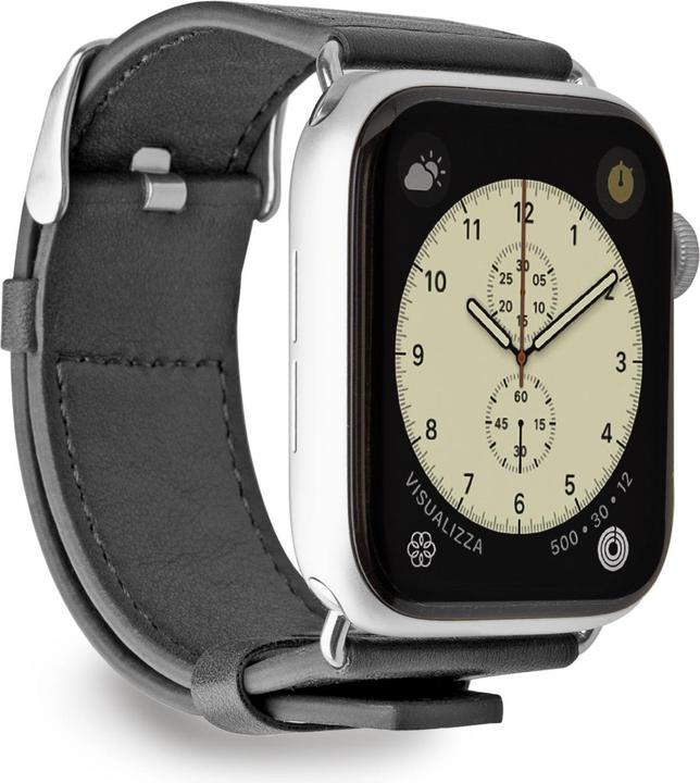 Image du produit SBS Bracelet en cuir synthétique pour Apple Watch 42-44-45-49mm/Ultra (Faux cuir)