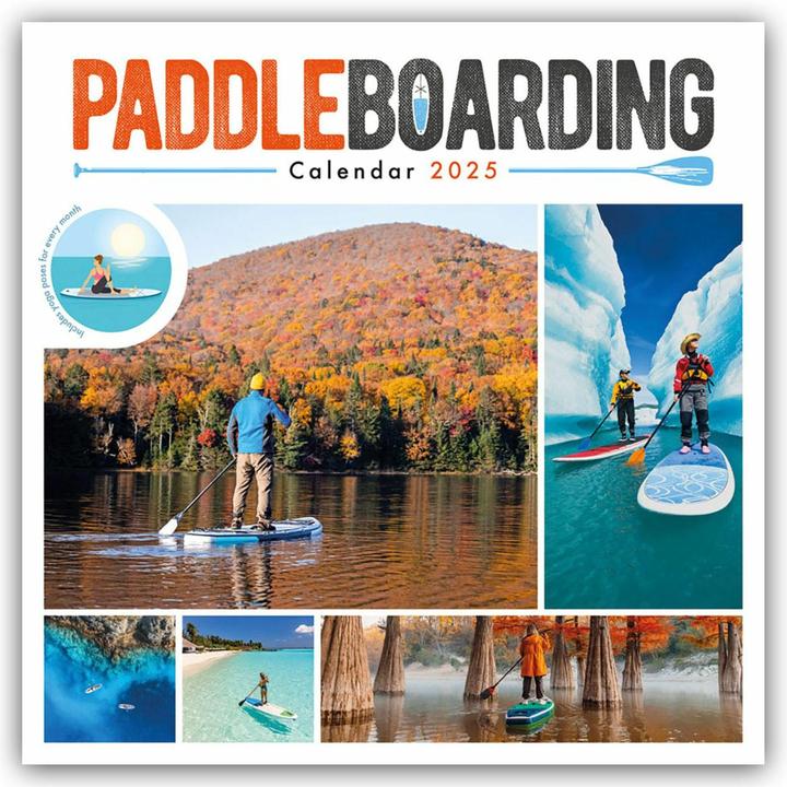 Immagine prodotto Paddle Boarding - Sup Boarding - Stand-Up-Paddling 2025 - Calendario da parete (305 x 305 mm, Copertina rigida, Tedesco)