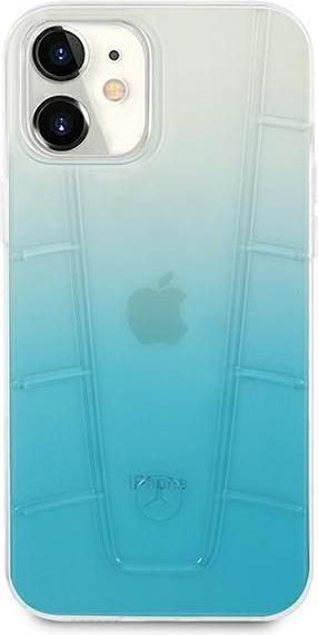 Actual product image Mercedes MEHCP12SCLGBL iPhone 12 Mini 5.4" Blue / Blue Hard Case with Transparent Line (Apple iPhone 12 mini)