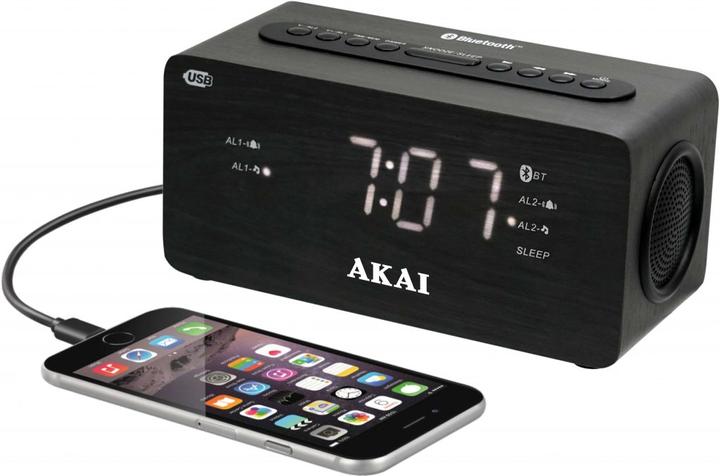 Produktbild Akai Professional ACR-2993 Digital alarm clock Black