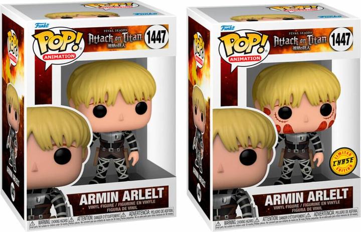 Image du produit Funko Attack on Titan POP! Animation Vinyl figurines Armin Arlert 9 cm