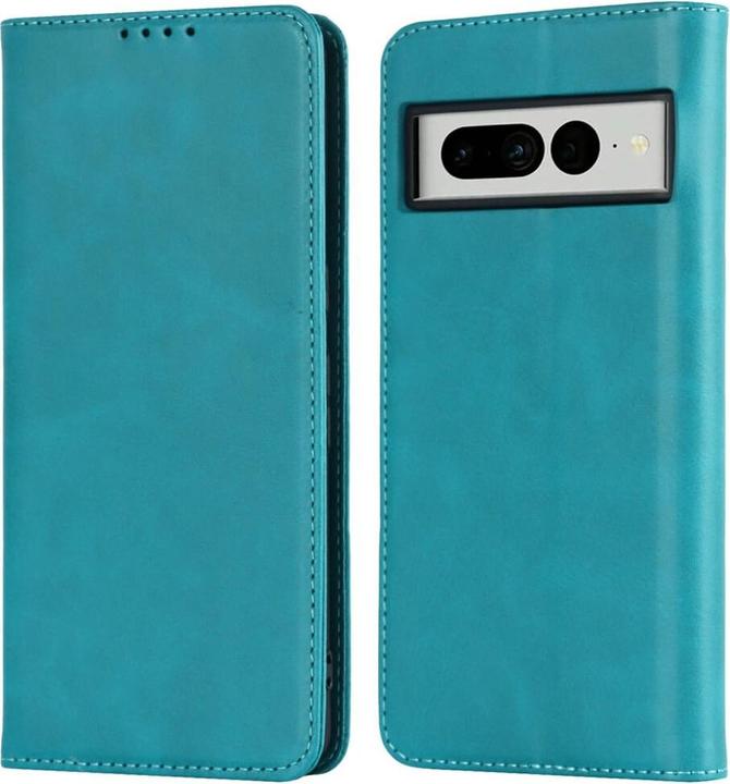 Actual product image Cover-Discount Google Pixel 7 Pro - Stand Flip Case Cover turquoise (Google Pixel 7 Pro)