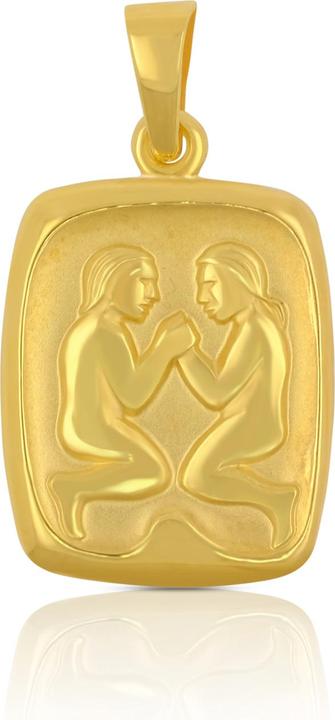 Muau Zwillinge (750/18K Gelbgold)