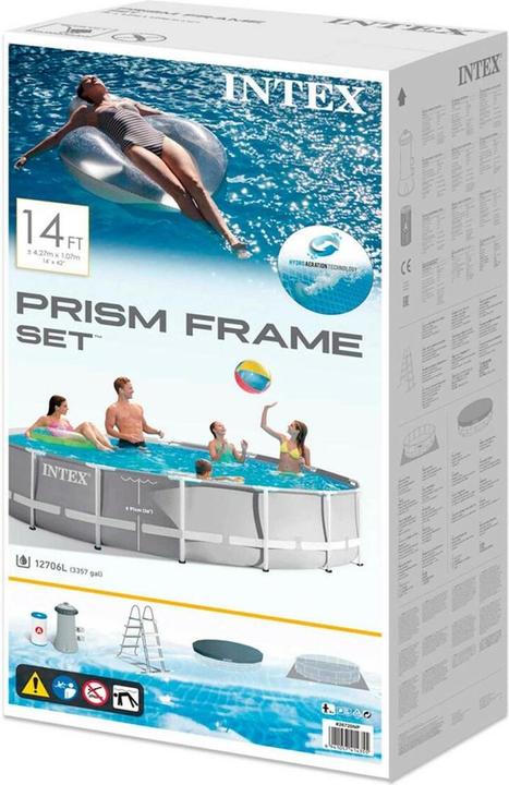Immagine prodotto Intex Telaio a prisma (Ø 427 x 107 cm)