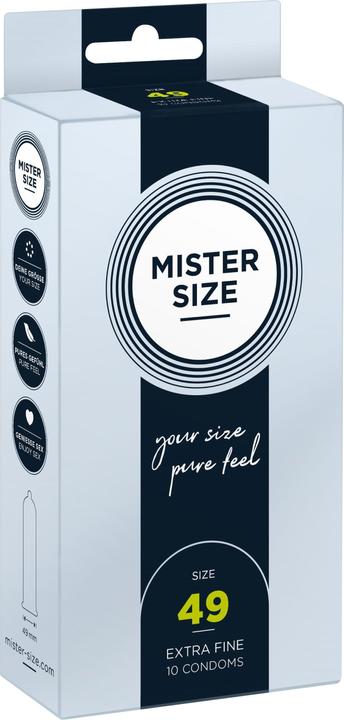 Actual product image Mister Size 49 (10 pcs.)