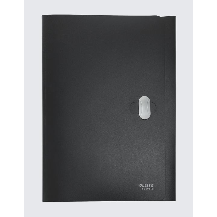 Image du produit Leitz Chemise à encarter ALPHA Recycle A4 noir (A4, 1 x)