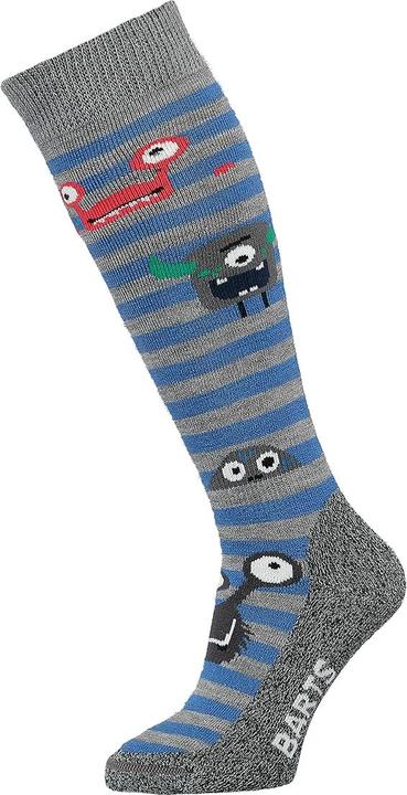 Barts Monsters Skisocken Heather Grey Kinder (31 - 34)