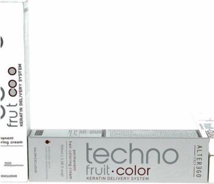 Actual product image Alter Ego Italy Alter Ego Techno Fruit Color 4/51 Medium Brown Mahogany Ash (4, 51 Medium Brown Mahogany Ash)