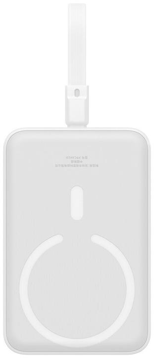 Productafbeelding Baseus Powerbank Magnetic Mini 10000mAh 20W MagSafe (wit) (10000 mAh, 20 W, 20 Wh)