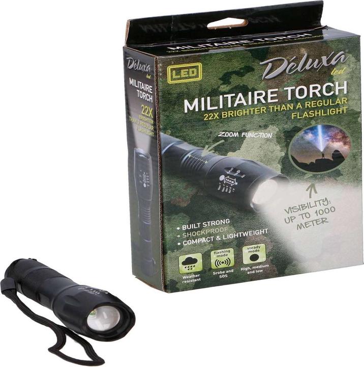 Produktbild LUUME LED Mini-Taschenlampe 5 Modi Fokus 17876