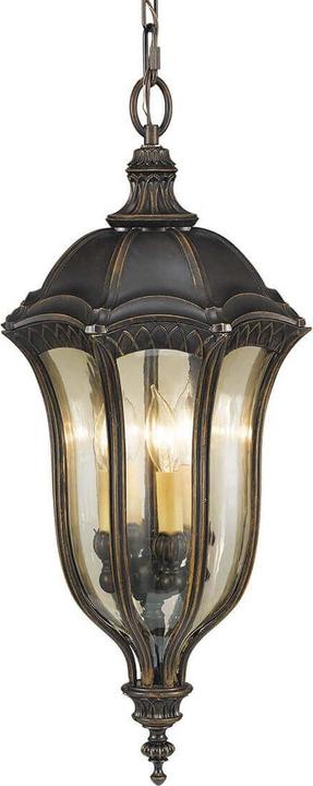 Immagine prodotto Elstead Lighting Lampada a sospensione per esterni Baton Rouge E14 a 4 pieghe in noce IP44 (E14)