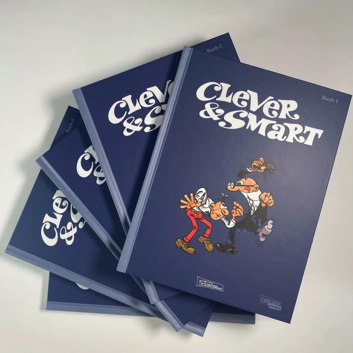 Actual product image Clever und Smart (German, Francisco Ibáñez, 2022)