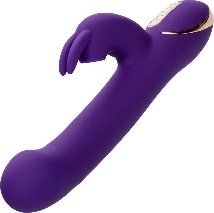 Image du produit CalExotics Jack Rabbit Vibrateur & Stimulateur 7 Vibrations Et Mode Succion Bleu