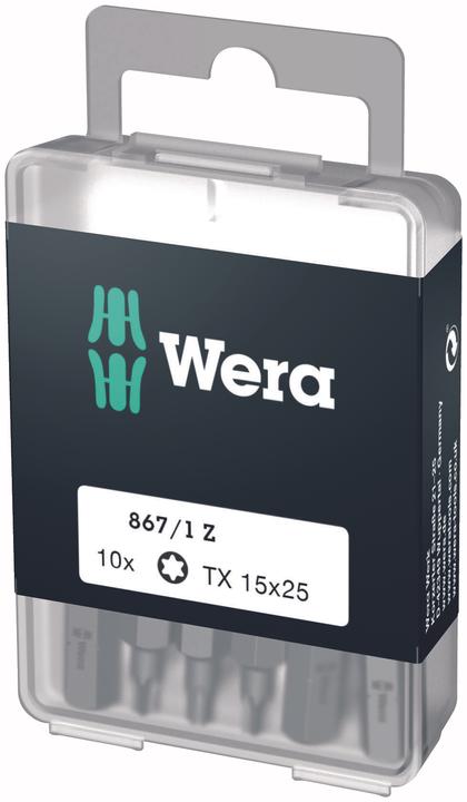 Wera 867/1 Z TX 15 x 25 mm DIY-Box (1=10) (T 15)