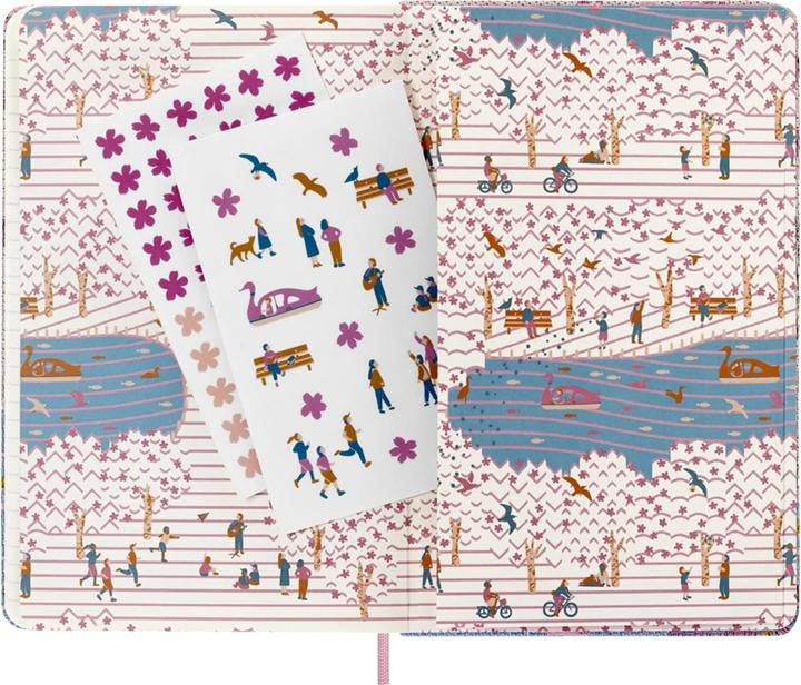 Produktbild Moleskine Sakura (A5, Liniert, Harter Einband)