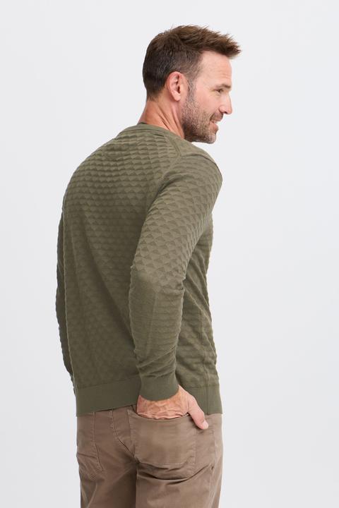 Actual product image FQ1924 FQKYLE structure crewneck knit 21900700 (L)