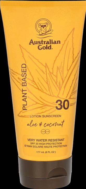 Actual product image Australian Gold Plant Based Body Lotion SPF30 177ml (Sun lotion, SPF 30, 177 ml)