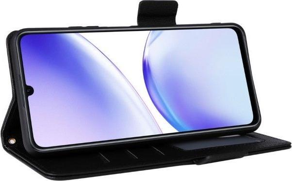 Produktbild MU Classic Litchi Leder Bookcover Series (Realme Note 50)