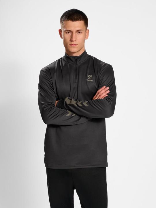 Immagine prodotto hummel hmlACTIVE Maglia da allenamento uomo con mezza zip (M)