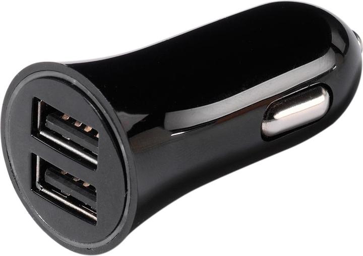 Produktbild Vivanco KfZ-Ladegeraet mit 2xUSB, 12W, 2.4A, 20er Display, farblich sortiert