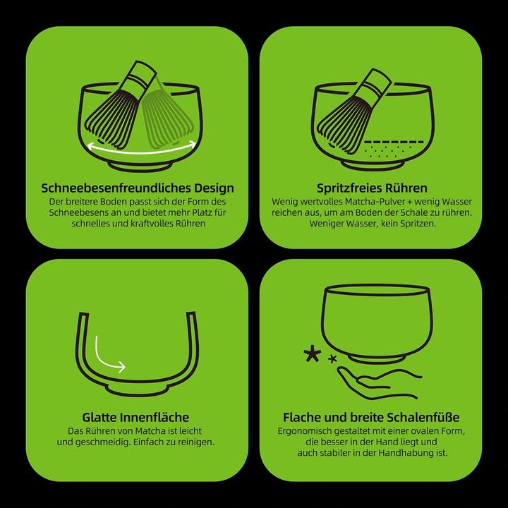 Immagine prodotto Teanagoo 7-teiliges Matcha Tee-Set mit Besen und Zubehör