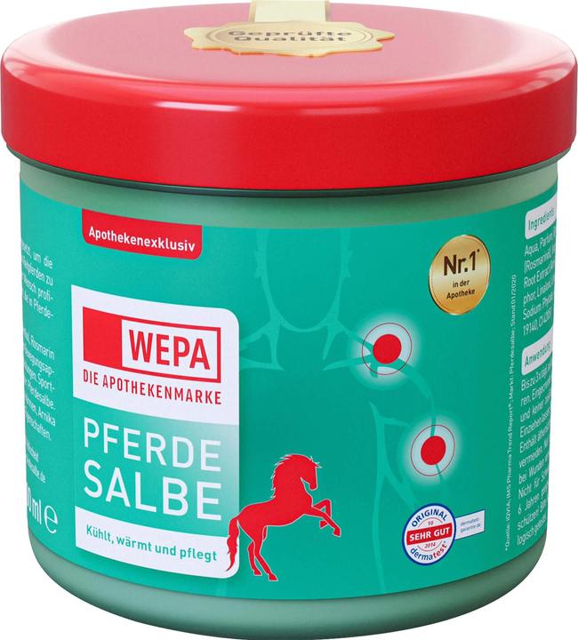 Immagine prodotto Wepa Unguento per cavalli, 250 ml di unguento (Crema corpo, 500 ml)
