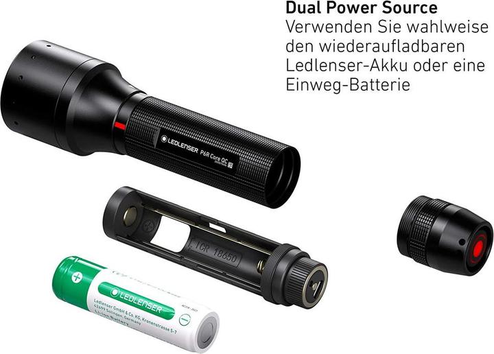 Produktbild Ledlenser P6R Core QC (15.70 cm, 270 lm)