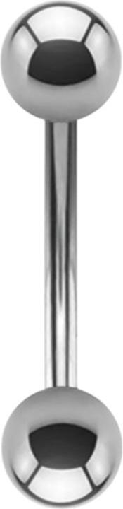 Star Piercing Banane High Polished mit Kugel (ohne Messing, Chirurgenstahl 316L)