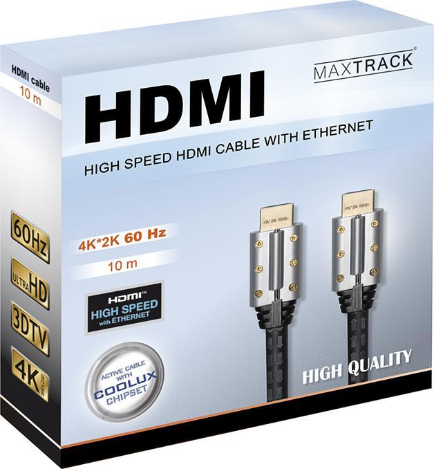 Actual product image Maxtrack HDMI (Typ A) — HDMI (Typ A) (20 m, HDMI)