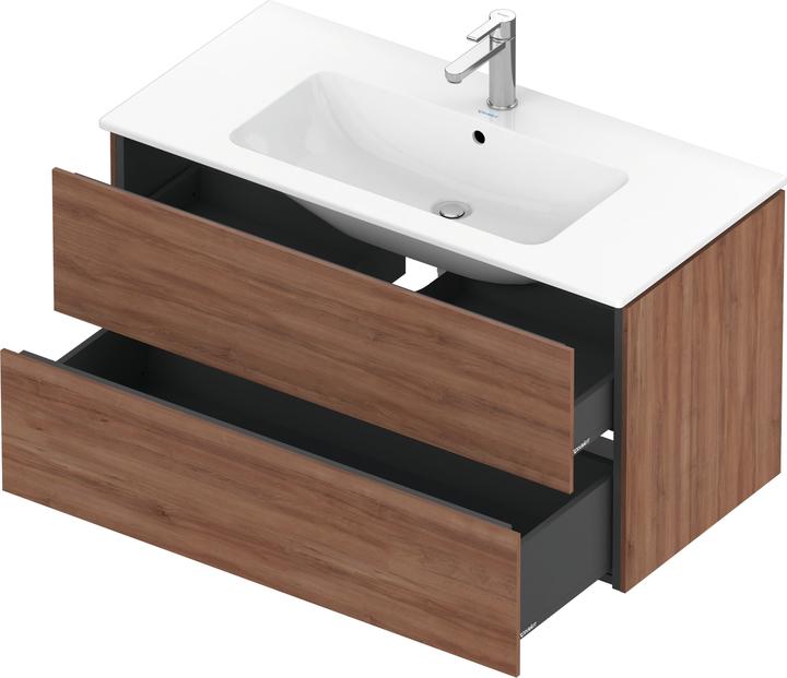 Image du produit Duravit Meuble sous-vasque L-CUBE 1020x481x550mm noyer naturel (102 x 48 x 55 cm)
