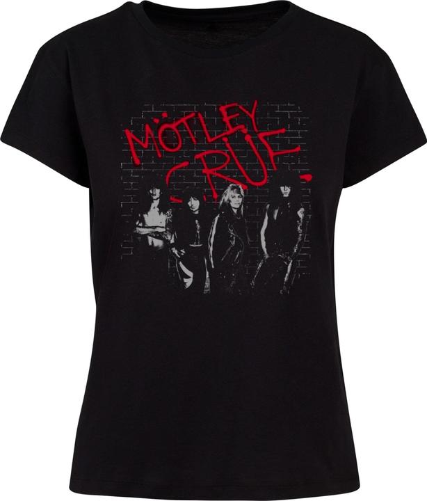 Actual product image Merchcode Ladies Motley Crue - Strong Logo Wall Box Tee - 138447 (L)
