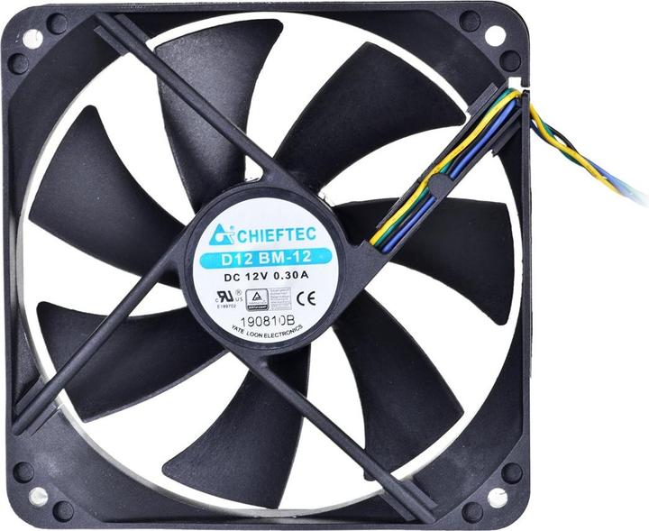 Image du produit Chieftec Ventilateur de cas Chiftec (120 mm, 1 x)
