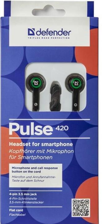 Image du produit Defender Pulse 420 - øreproptelefoner