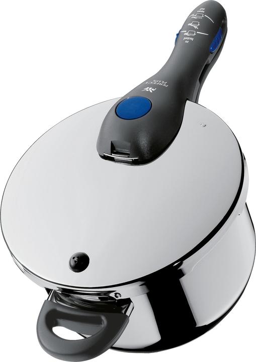 Produktbild WMF Schnellkochtopf 4,5l inkl. Einsatz Dampfkochtopf Perfect Plus Induktion (22 cm, Dampfkochtopf)