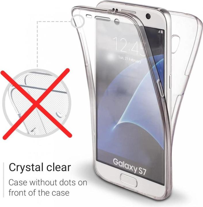 Produktbild Screenguard 360° Screen & Body Protector Samsung Galaxy S7 Edge Hülle mit Folie (Samsung Galaxy S7 Edge)