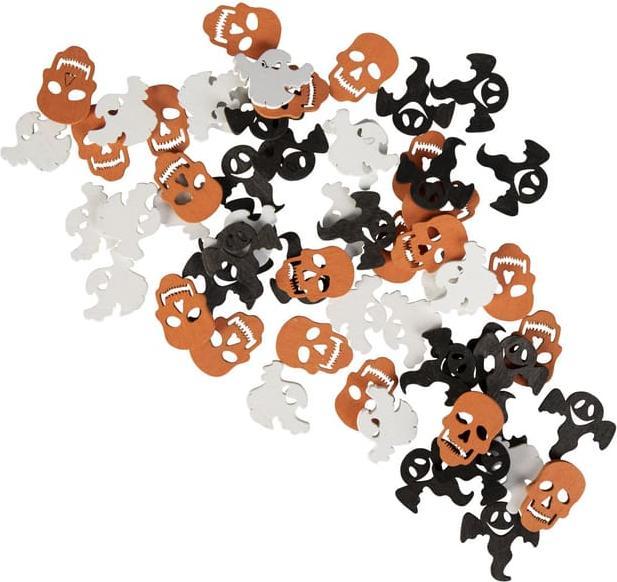 Actual product image MICA Living Scatter decoration - Halloween - made of wood - 60 pieces