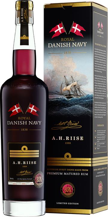 A.H.Riise Rhum de la Marine royale danoise (1 x 70 cl)
