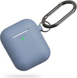 Produktbild Keybudz Elevate Schlüsselanhänger – AirPods 1/2 Silikon-Schutzhülle (Marineblau) (Kopfhörer Tasche)