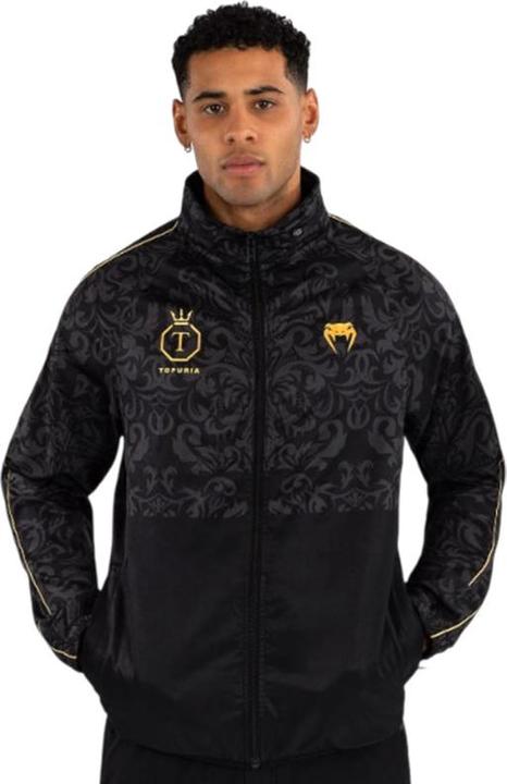 Venum Ilia Topuria Unmatched Track Jacket Black Gold