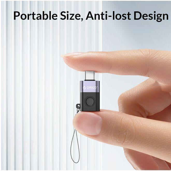 Actual product image Orico Adapter (USB Type C, USB-A)