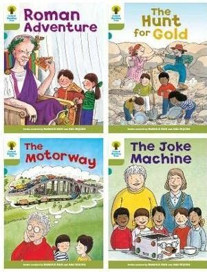 Produktbild Oxford Reading Tree: Biff, Chip and Kipper Stories: Oxford Level 7: Mixed Pack of 4 (Englisch, Roderick Hunt, Alex Brychta, 2022)